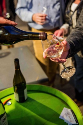ポーレにてワイン試飲イベント